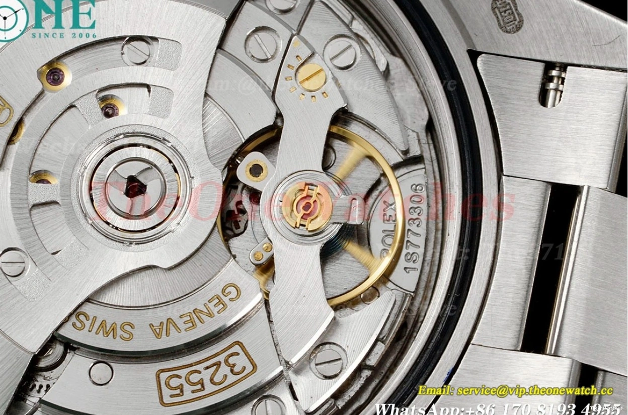 (Gain Green SS V4 JDF Weight) 40mm SS VR3255 DayDate 228239 Arab 0131